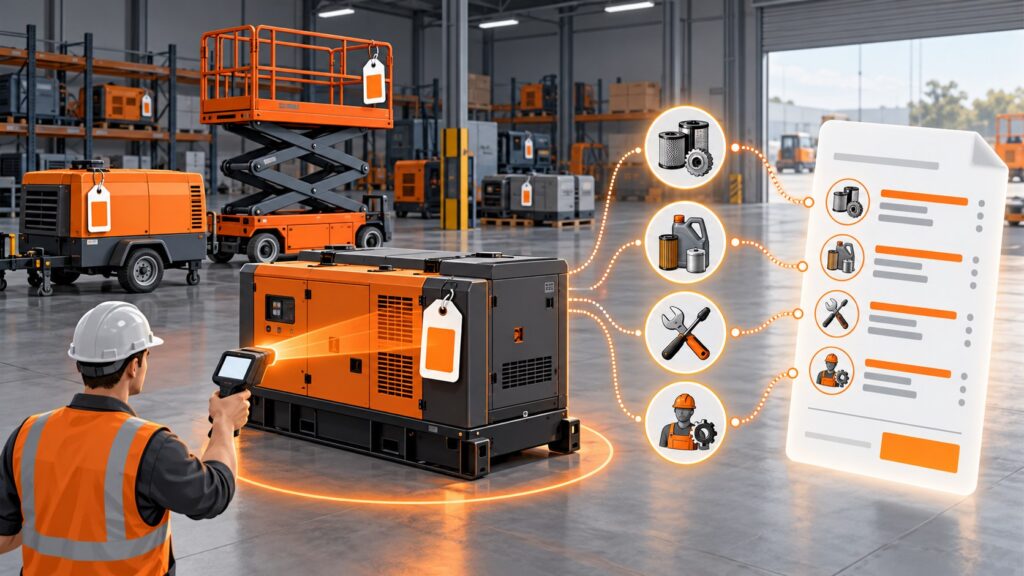 Novo Orçamento de Locação de Equipamento no CRM