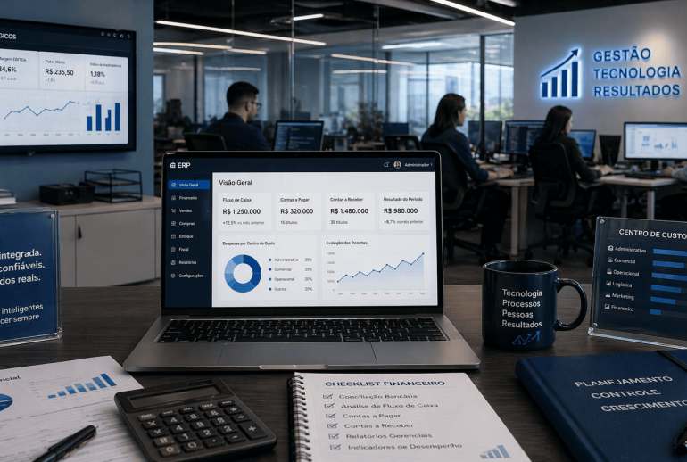 Como organizar o financeiro da empresa em 5 passos